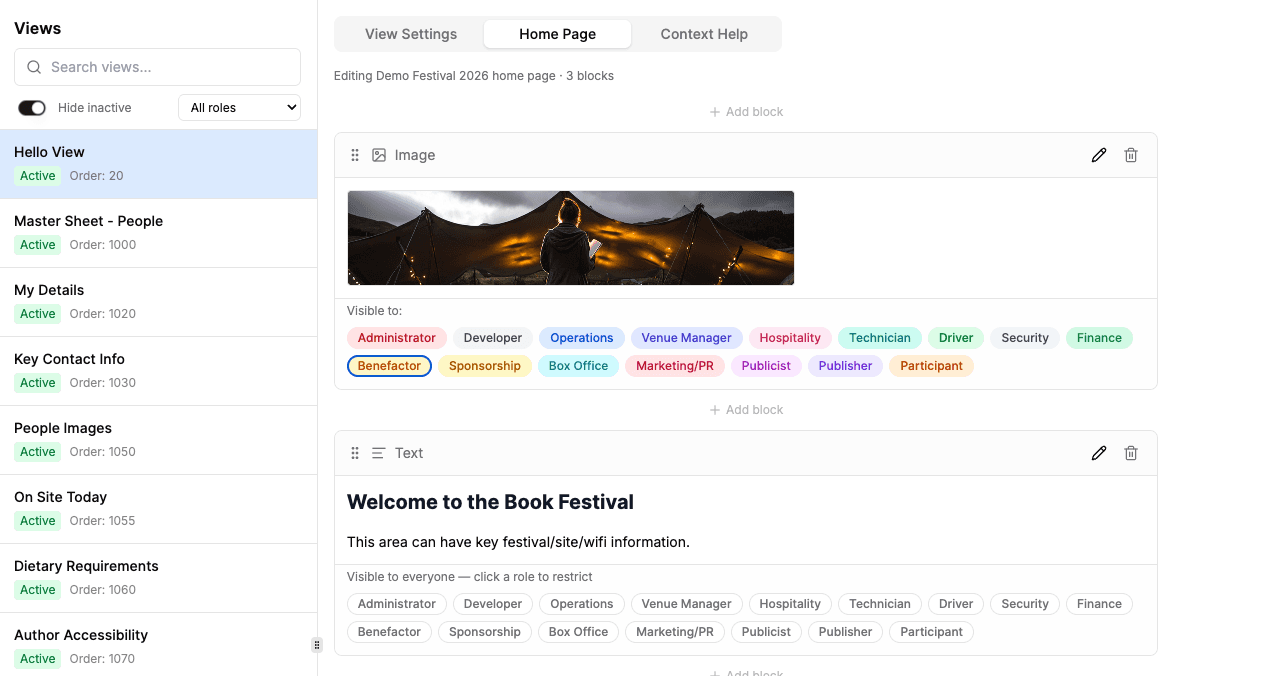 Updates from June: Home Pages and the Tidy-Up